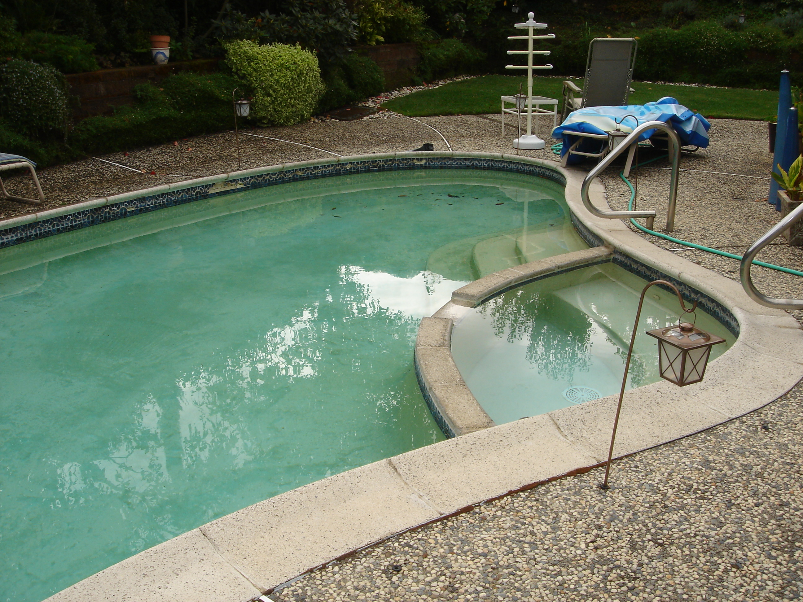 Pool before remodel - North Bay Aquatics